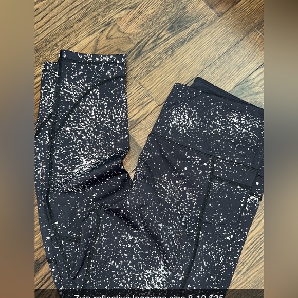 ZYIA Pants & Jumpsuits Zyia Reflective Leggings Poshmark